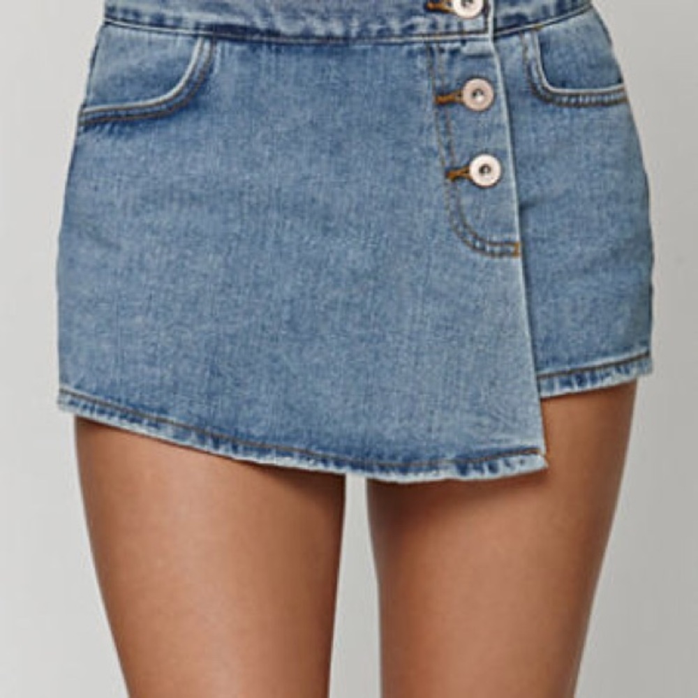 Bullhead Denim Skirt